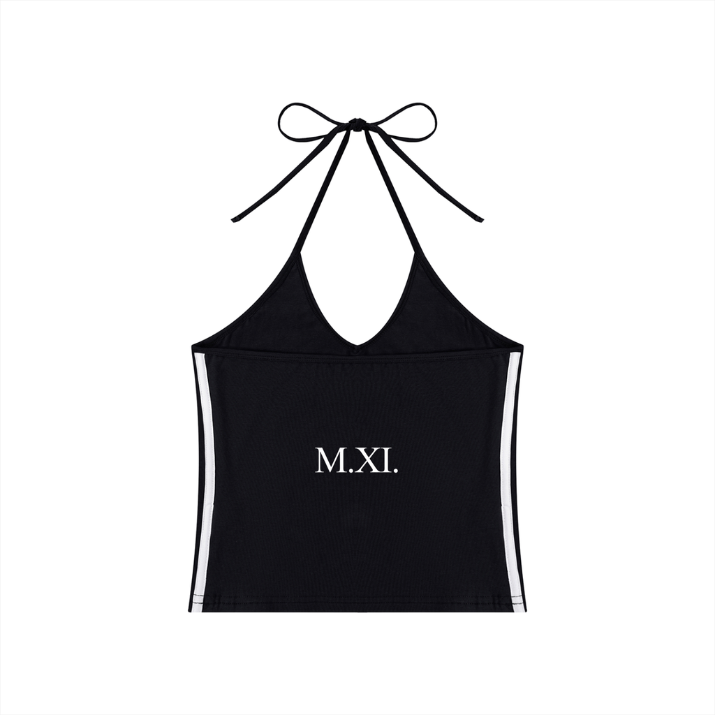Halter "Messi" Crop Tank Top