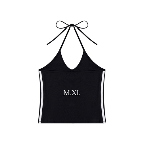 Halter "Messi" Crop Tank Top