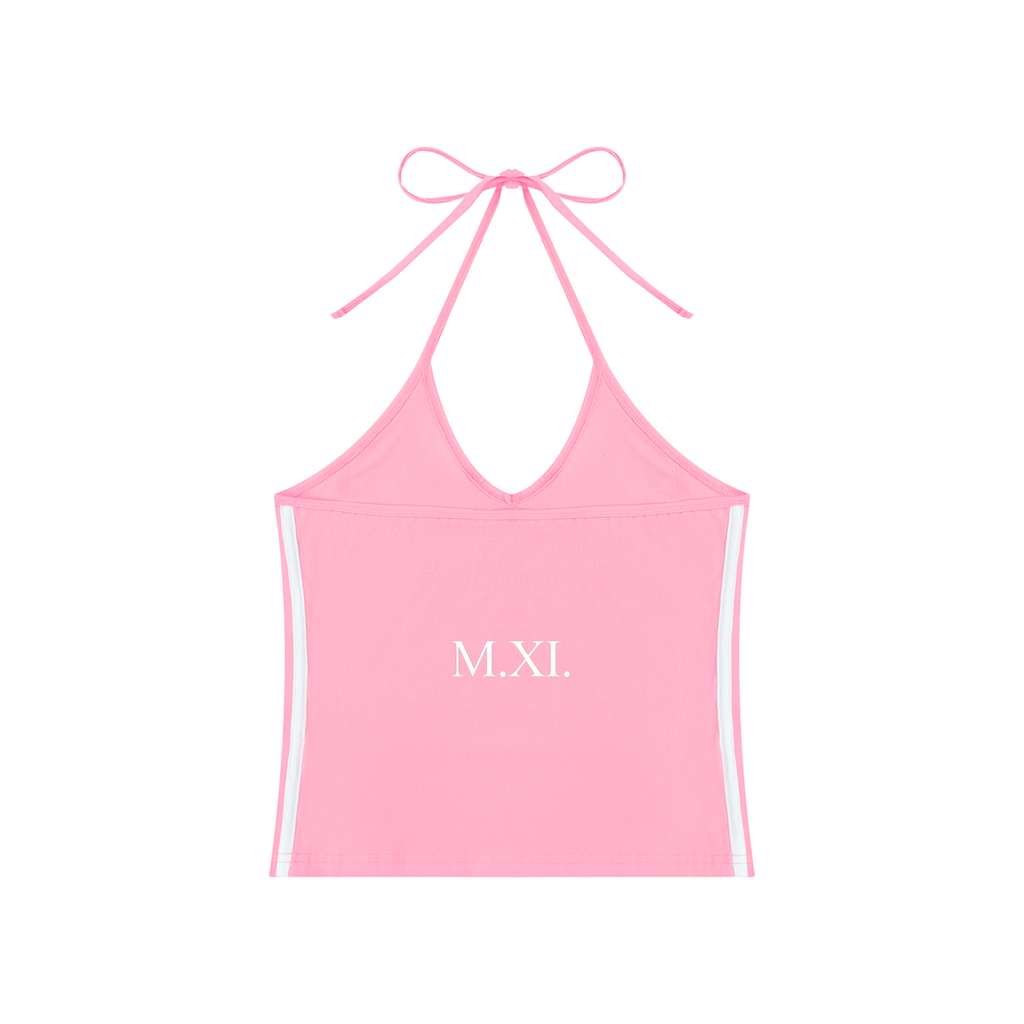 Halter "Messi" Crop Tank Top
